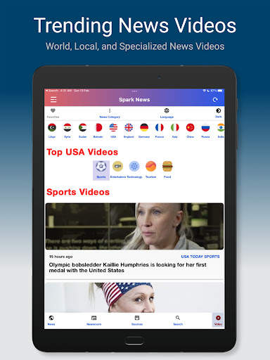 Spark News Lite: Breaking News screenshot 8