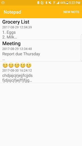 Simple Notepad : Easy, Fast, Ad-free Notes screenshot 1