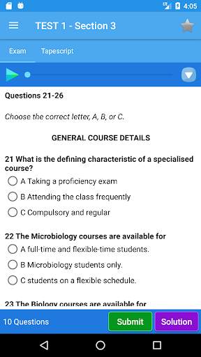 Learn English - IELTS Practice Test screenshot 4