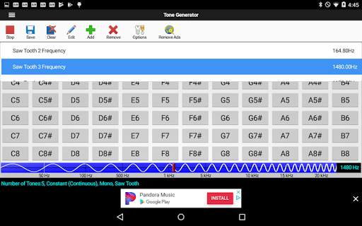 ToneGen Tone Generator Free screenshot 2