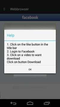 Downloader for Facebook Videos screenshot 2