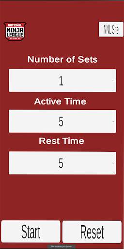 Ninja Training Timer screenshot 1