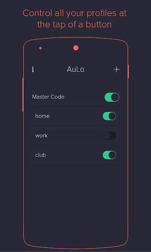 AuLo - Profile Based App Lock screenshot 1