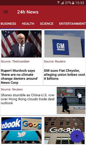 24H News, US News, Breaking News screenshot 6