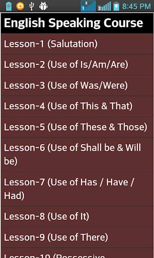 English speaking course скриншот 2