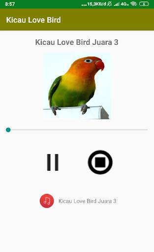 Suara Kicau Love Bird Juara Offline screenshot 3
