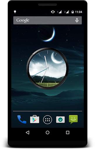 Night Clock Live Wallpaper screenshot 6
