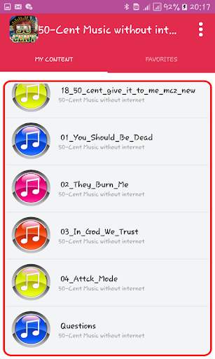 All Song 50Cent without internet screenshot 10