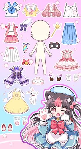 Anime Doll Dress Up Games screenshot 3