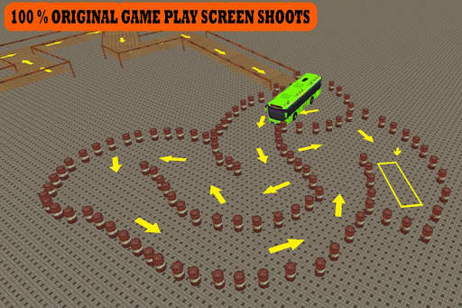 Modern Bus Drive 3D Parking new Games-Bus Game 3D screenshot 1