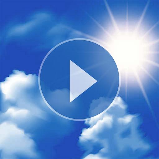 Realistic animated backgrounds icon