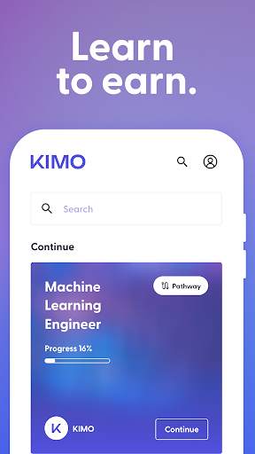 KIMO - Learn to Earn स्क्रीनशॉट 1
