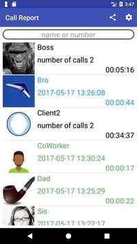 Call Report screenshot 5