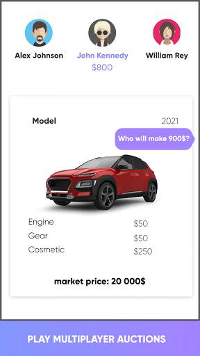 Bid wars cars: business tycoon auction game 2 تصوير الشاشة