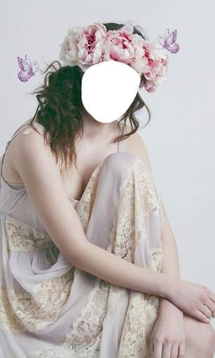 Women Flower Crown Photo Suit 19 تصوير الشاشة