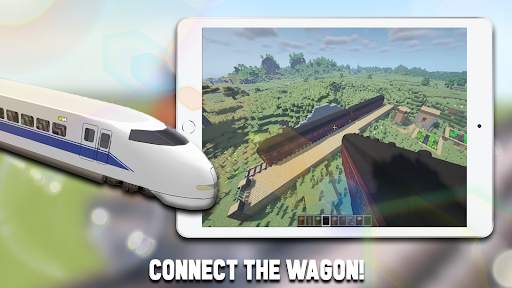 MCPE Trains Mod screenshot 3