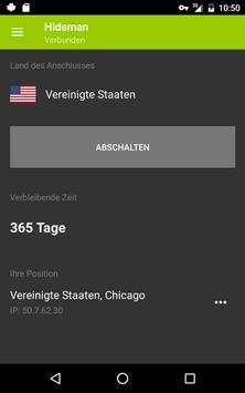 Hideman VPN screenshot 8