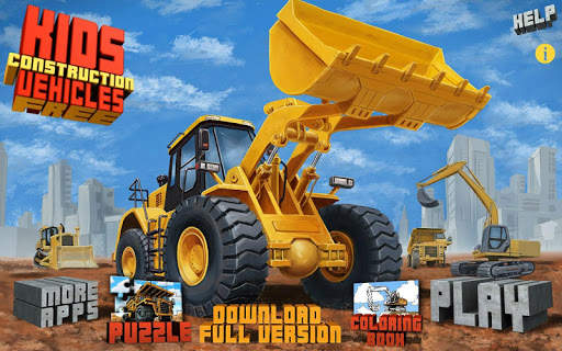 Kids Vehicles: Construction Li screenshot 1