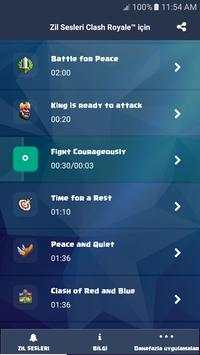 Zil Sesleri Clash Royale™ için screenshot 2