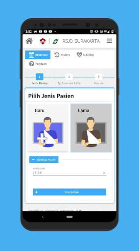 SI PEMANDU - Pendaftaran Online RSJD Surakarta screenshot 1
