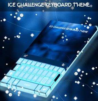Ice Challenge Keyboard Theme screenshot 1