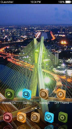 City Night C Launcher Theme screenshot 3