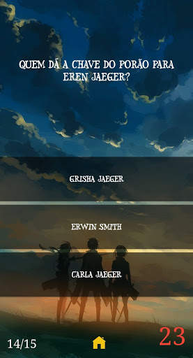 SNK Attack On Titan Preguntas, Músicas e Frases screenshot 3