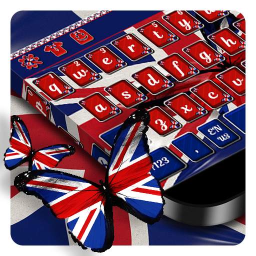 British Flag Keyboard Theme 10001004