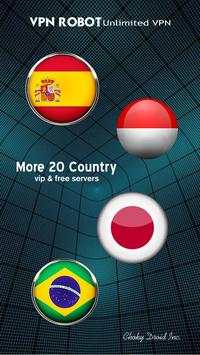 VPN Robot - Unlimited Free & Fast Proxy VPN screenshot 3