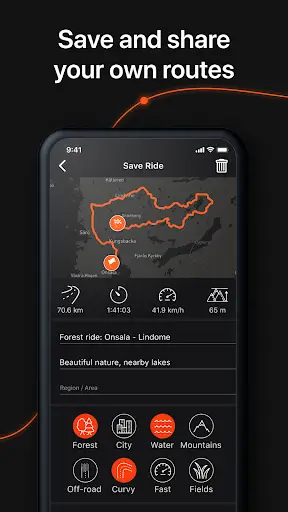 Detecht - Motorcycle App & GPS screenshot 6