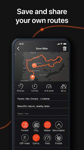 Detecht - Motorcycle App & GPS screenshot 6