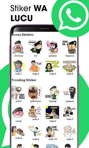WA Sticker Lucu Stiker Cute for Whatsapp screenshot 4