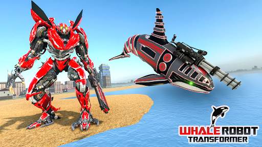 Whale Robot Transforming Games screenshot 4