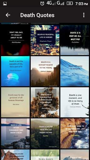 Death Quotes Wallpapers скриншот 5