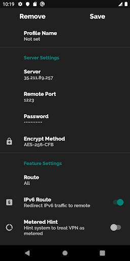 BackLab - Free VPN service based on shadowsocks screenshot 4