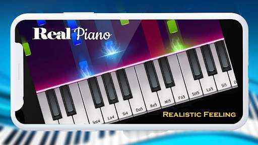 Real Piano Learning Keyboard स्क्रीनशॉट 3