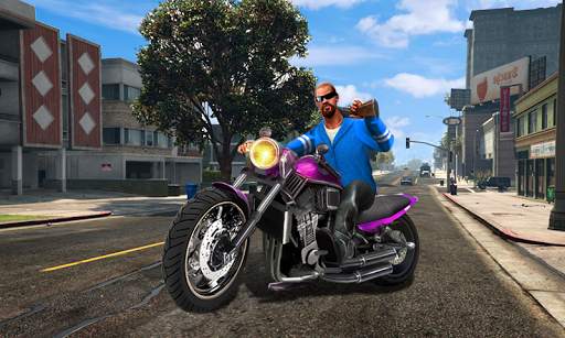 Crazy Moto Attack Racing screenshot 1