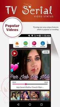 TV Serial Video Status Song 2018 : New Upcoming screenshot 2