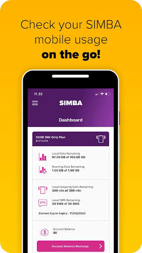 My SIMBA screenshot 2