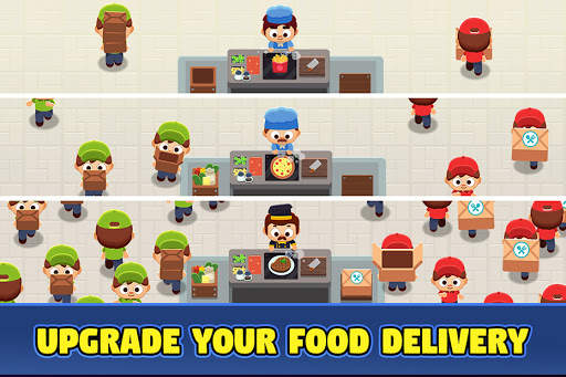 Food Delivery Tycoon - Idle Food Manager Simulator screenshot 5