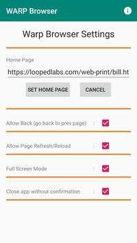 WARP Browser screenshot 3