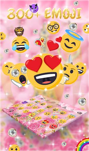 Keyboard & Wallpaper For Girls screenshot 3