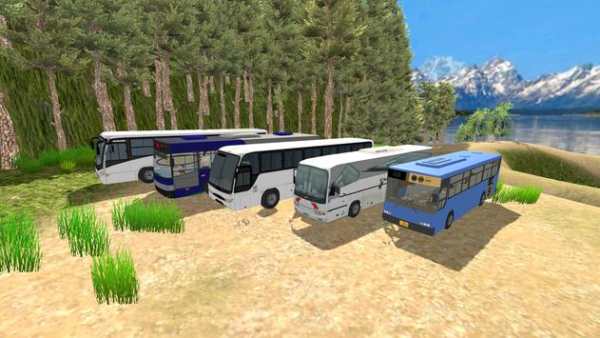 Offroad Tourist Bus Driving Mountain Bus simulator screenshot 2