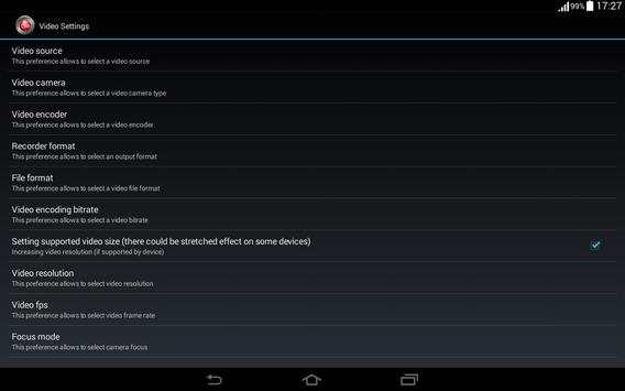 Secret Video Recorder Free screenshot 3