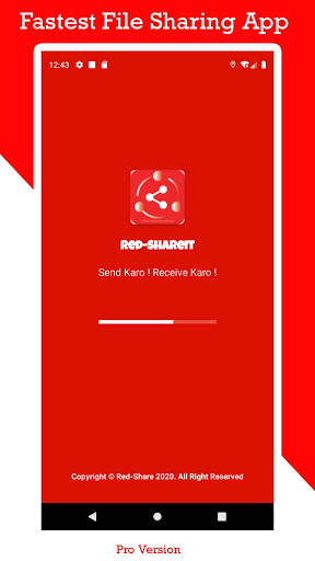 Red-Shareit-Share - File Transfer & share apps скриншот 1