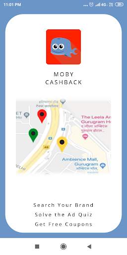 Moby Cashback स्क्रीनशॉट 1