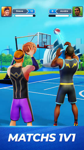 Basket Clash Jeu de sport mini screenshot 2