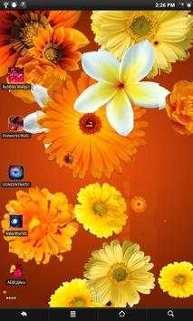 Flowers live wallpaper screenshot 3