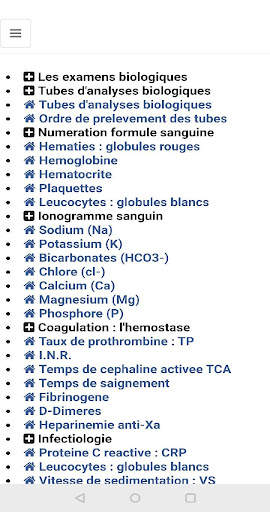 Examens Biologiques screenshot 3