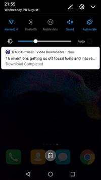 X hub Browser - Video Downloader screenshot 3